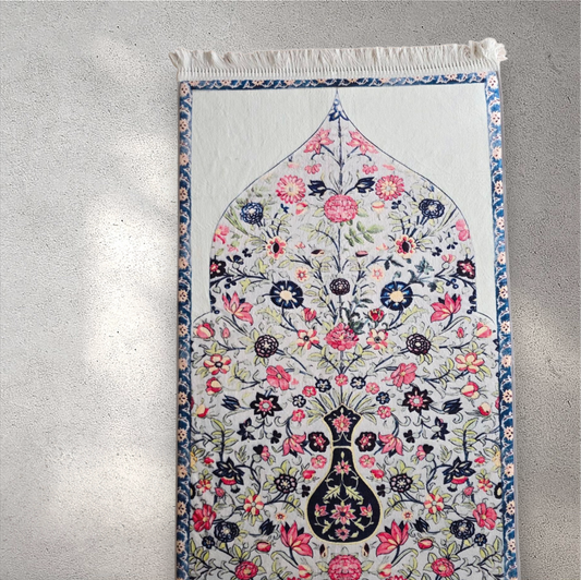 Spring Flowers Premium Prayer Mat