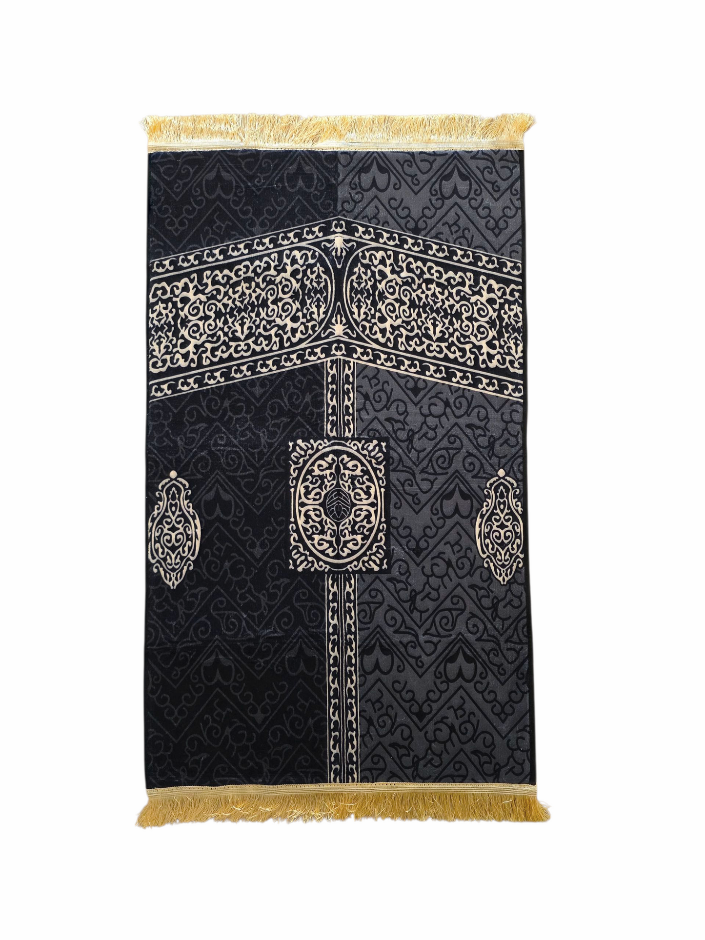 QISSAH Mecca 3D - Al Ka'abah Padded Premium Prayer Mat