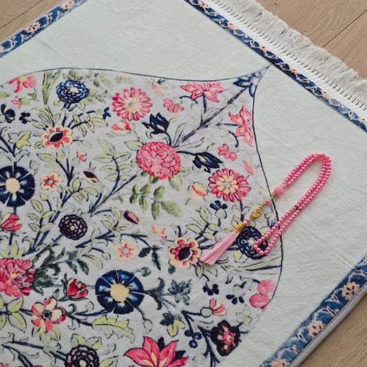 Spring Flowers Premium Prayer Mat