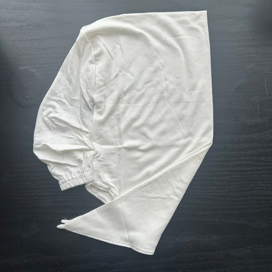 Head Mask - Cream White