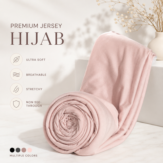 QISSAH Premium Airy Jersey - Soft Pearl